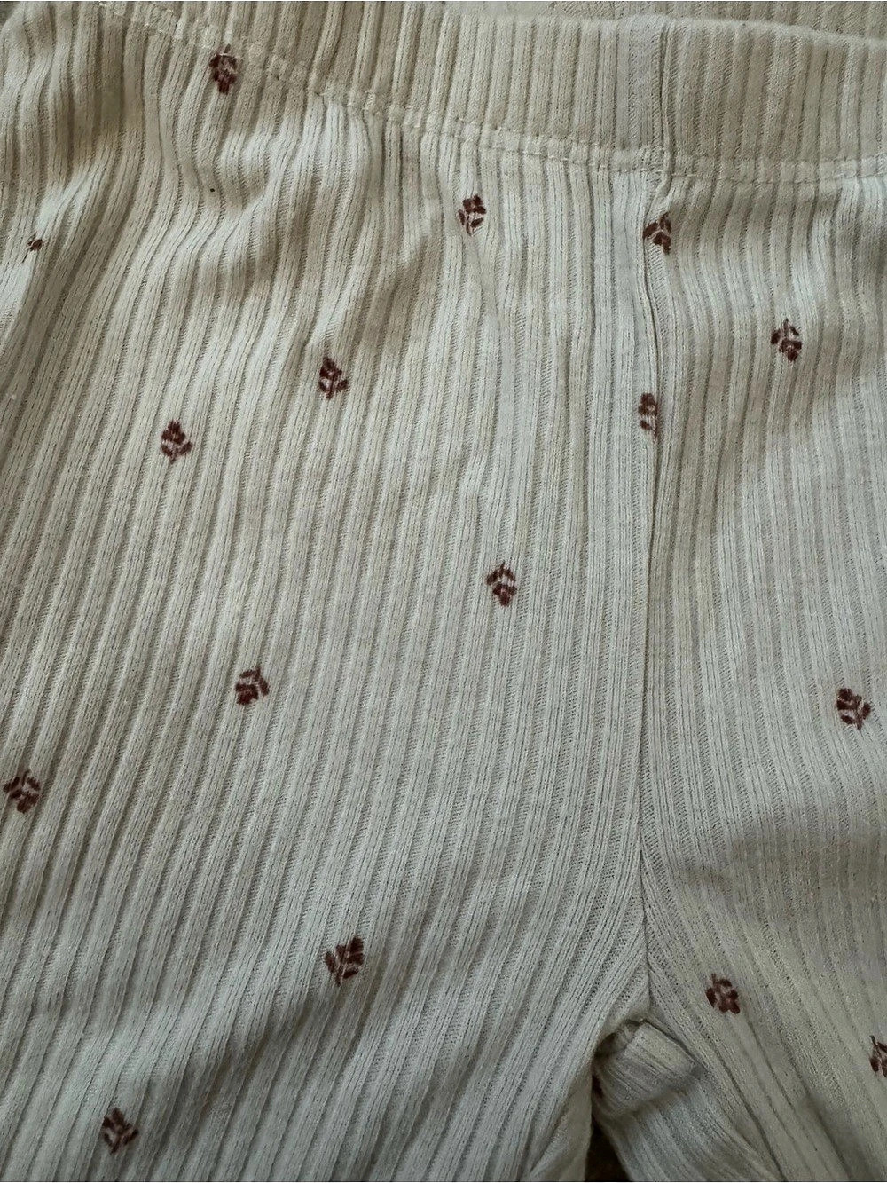 Carter's Floral Ribbed Matching Set Baby 6M - Picture 2 of 3